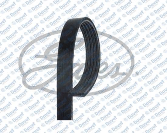 GATES 5PK1650 Kanalli Kayis Opel Adam 1.0 14> Astra K 1.0 1.4 15> Corsa E 1.0 14>
